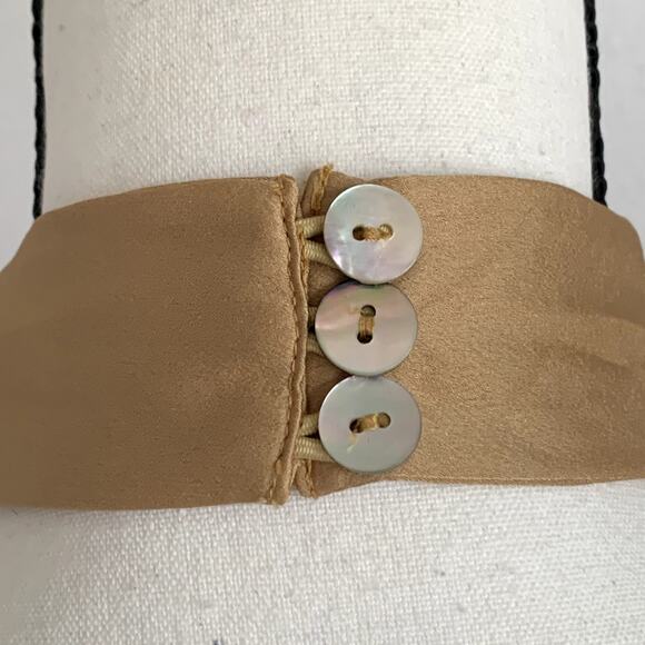 NWT Show Me Your Mumu Jasmine Halter Midi Dress in True Gold Luxe Satin - Picture 4 of 9